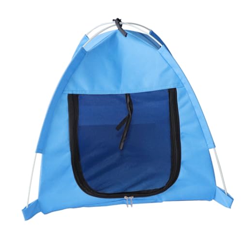 SUPVOX Faltbares Haustierzelt mit Reißverschluss Langlebiges und Atmungsaktives Outdoor Zelt für Hunde und Katzen Tragbares Leichtes Schutzhaus gegen Insekten für Reisen und Garten SUPVOX Faltbares Haustierzelt mit Reißverschluss Langlebiges und Atmungsaktives Outdoor Zelt für Hunde und Katzen Tragbares Leichtes Schutzhaus gegen Insekten für Reisen und Garten von Supvox