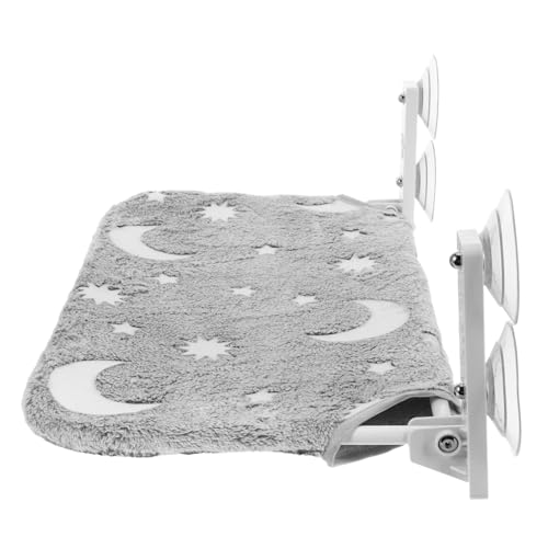 Supvox Foldable Cat Window Seat Mit Leuchtenden Sternen Kabelloses Katzenbett Für Fensterbänke Faltbare Katzenhängematte Für Drinnen Perfekter Rückzugsort Für Ihre Katze von Supvox