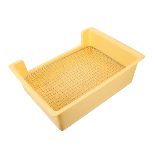 SUPVOX Große Kaninchentoilette aus Langlebigem mit Abnehmbarem Ecktoilette für Zwergkaninchen und Meerschweinchen Kompakte Leicht zu Reinigende Kleintier Toilette für Sauberes Haustier SUPVOX Große Kaninchentoilette aus Langlebigem mit Abnehmbarem Ecktoilette für Zwergkaninchen und Meerschweinchen Kompakte Leicht zu Reinigende Kleintier Toilette für Sauberes Haustier von Supvox