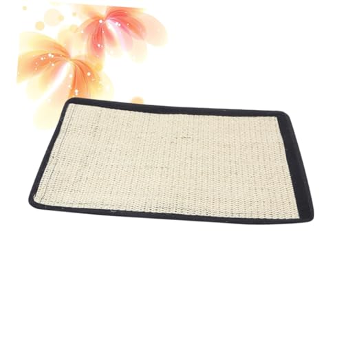 SUPVOX Große Sisal Kratzmatte für Katzen Langlebiges Kratzpad zum Schutz von Sofa und Möbeln Tragbares Kratzspielzeug Einfach Teppich oder Boden zu Legen für Katzenkrallenpflege SUPVOX Große Sisal Kratzmatte für Katzen Langlebiges Kratzpad zum Schutz von Sofa und Möbeln Tragbares Kratzspielzeug Einfach Teppich oder Boden zu Legen für Katzenkrallenpflege von Supvox