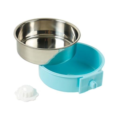 SUPVOX Hängender Haustiernapf Edelstahl Kippsicherer Napf für Hunde Katzen Tragbar rutschfest Erhöhter Futternapf für Wasser und Trockenfutter SUPVOX Hängender Haustiernapf Edelstahl Kippsicherer Napf für Hunde Katzen Tragbar rutschfest Erhöhter Futternapf für Wasser und Trockenfutter von Supvox