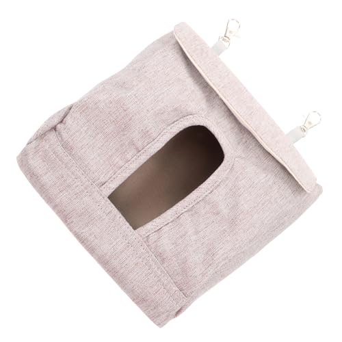 SUPVOX Hängender Kaninchen Futtersack aus Strapazierfähigem Wiederverwendbar und Waschbar mit Kette für Käfige für Kaninchen Meerschweinchen und Chinchillas Freien Grasfressen von Supvox