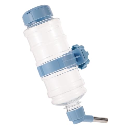 SUPVOX Hängender Trinkflasche Haustier Wasserspender Transparent für Hamster Kaninchen Meerschweinchen Kleintiere Auslaufsicher Einfach zu Befestigen und Reinigen Klein von Supvox