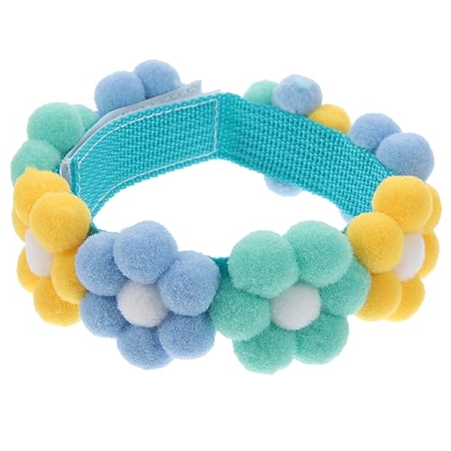 SUPVOX Halsband für Welpen Einstellbares Süßes Hundehalsband für Kleine und Mittelgroße Hunde für Partys und Tägliches Tragen Bunten Farben Erhältlich Xs von Supvox
