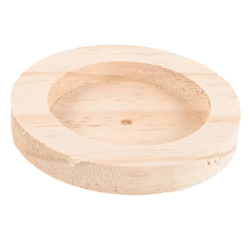 SUPVOX Hamster Futternapf aus Holz Kleine Tierfutterschale für Hamster Meerschweinchen und Andere Kleintiere und Leicht zu Reinigen Futter und Wasserschüssel für Gesunde SUPVOX Hamster Futternapf aus Holz Kleine Tierfutterschale für Hamster Meerschweinchen und Andere Kleintiere und Leicht zu Reinigen Futter und Wasserschüssel für Gesunde von Supvox
