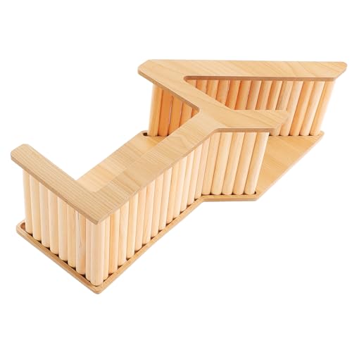 SUPVOX Hamster Holzhaus Versteck mit Multifunktionalem Tunnel für Kleine Nager Sicheres Material Gemütlicher Rückzugsort und Spielplatz für Hamster Meerschweinchen und Rennmäuse SUPVOX Hamster Holzhaus Versteck mit Multifunktionalem Tunnel für Kleine Nager Sicheres Material Gemütlicher Rückzugsort und Spielplatz für Hamster Meerschweinchen und Rennmäuse von Supvox