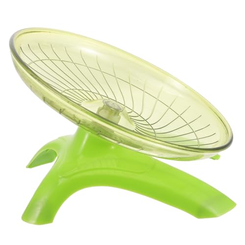 SUPVOX Hamster Laufrad Silent Hamster Wheel Fliegende Untertasse Laufball Mäuse Igel Geräuscharmes für Nächtliches Training und Unterhaltung von Supvox