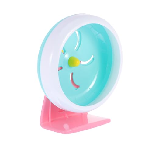 SUPVOX Geräuschloses Hamster Laufrad 18cm Laufrad Für Kleintiere Pet Rad Aus Umweltfreundlichem Kunststoff Spielzeug Für Hamster Rennmäuse Mäuse Lautloses Trainingsspielzeug Für von Supvox