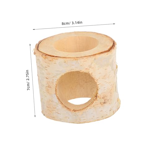 SUPVOX Hamster Tunnel aus Natürlichem Holz Hamsterversteck und Kleintier Höhle Sicheres Kauspielzeug für Hamster Zwerghamster Meerschweinchen und Mäuse als Spielerisches Versteck und SUPVOX Hamster Tunnel aus Natürlichem Holz Hamsterversteck und Kleintier Höhle Sicheres Kauspielzeug für Hamster Zwerghamster Meerschweinchen und Mäuse als Spielerisches Versteck und von Supvox