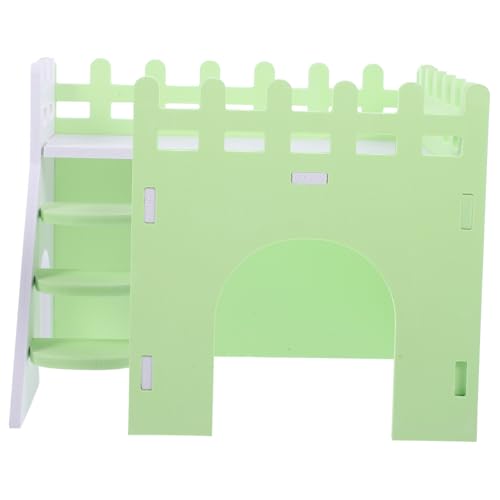 SUPVOX Hamster Versteck Haus aus Langlebigem PVC mit Rampe für Meerschweinchen Ratten Kleine Kaninchen Gemütliche Robuste Kleintier Villa für Rückzug und Spielspaß SUPVOX Hamster Versteck Haus aus Langlebigem PVC mit Rampe für Meerschweinchen Ratten Kleine Kaninchen Gemütliche Robuste Kleintier Villa für Rückzug und Spielspaß von Supvox