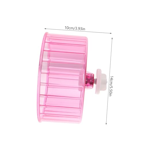 SUPVOX Hamsterrad Geräuscharm mit Doppel kugellager Gerbil Wheel für Zwerghamster und Chinchillas Leichtes Langlebiges Laufrad für Kleintiere Spielerisches Sportgerät in Rosa SUPVOX Hamsterrad Geräuscharm mit Doppel kugellager Gerbil Wheel für Zwerghamster und Chinchillas Leichtes Langlebiges Laufrad für Kleintiere Spielerisches Sportgerät in Rosa von Supvox