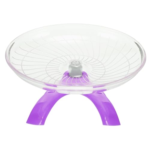 SUPVOX Hamsterrad Leise Hamster Laufrad mit Glatten Kanten Geräuscharm für Zwerghamster Eichhörnchen Chinchillas Kleintiere Vielseitig Einsetzbar Haustierspielzeug von Supvox