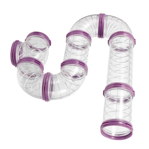 SUPVOX Hamstertunnel Externer Käfig Zubehör DIY Röhren für Zwerghamster Mäuse Kleintiere Erweiterbarer Käfigtunnel mit Flexiblem Stecksystem für Zusätzliche Bewegung und Spaß von Supvox