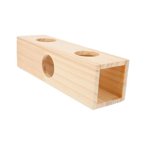 SUPVOX Hamstertunnel Holzspielzeug für Kleintiere Natürliches Kauspielzeug zur Beschäftigung Stressabbauendes Labyrinth für Hamster Rennmäuse und Kleine Nager Kompakt und Sicher SUPVOX Hamstertunnel Holzspielzeug für Kleintiere Natürliches Kauspielzeug zur Beschäftigung Stressabbauendes Labyrinth für Hamster Rennmäuse und Kleine Nager Kompakt und Sicher von Supvox