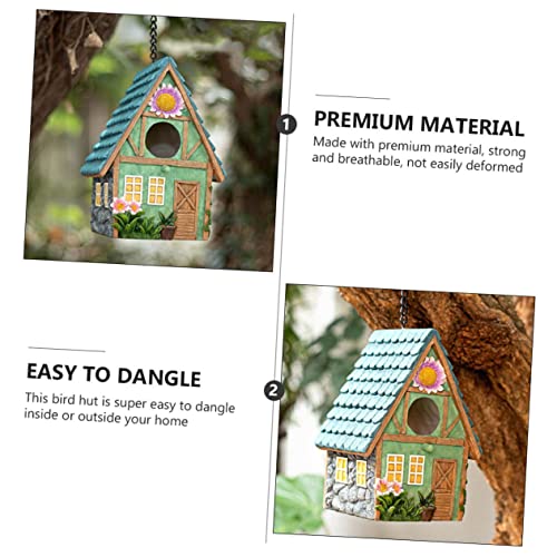 SUPVOX Handgefertigtes Dekoratives Vogelhaus aus Langlebigem Resin Wetterfestes Outdoor Balcony Bird Nest zum Aufhängen Atmungsaktives Vogelnest für Sicheren Vogelschutz im Garten SUPVOX Handgefertigtes Dekoratives Vogelhaus aus Langlebigem Resin Wetterfestes Outdoor Balcony Bird Nest zum Aufhängen Atmungsaktives Vogelnest für Sicheren Vogelschutz im Garten von Supvox