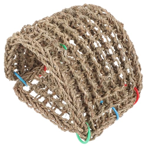 SUPVOX Handgefertigtes Wetterfestes Handgeflochtenes Vogelhaus aus Natürlichem Material Geeignet für Kleine Vögel und Nager Dekoratives Nistkästchen zum Aufhängen und Zufällige Farbe SUPVOX Handgefertigtes Wetterfestes Handgeflochtenes Vogelhaus aus Natürlichem Material Geeignet für Kleine Vögel und Nager Dekoratives Nistkästchen zum Aufhängen und Zufällige Farbe von Supvox