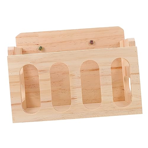 SUPVOX Holz Futterhalter für Kleintiere Kaninchen Heuraufe mit Stabilem Design Geeignet für Meerschweinchen Chinchillas und Kleine Nager Einfach zu Montieren Langlebig und Sicher für SUPVOX Holz Futterhalter für Kleintiere Kaninchen Heuraufe mit Stabilem Design Geeignet für Meerschweinchen Chinchillas und Kleine Nager Einfach zu Montieren Langlebig und Sicher für von Supvox
