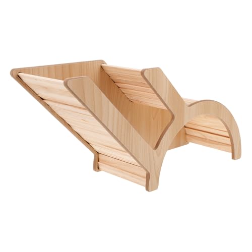 SUPVOX Holz Hamster Versteck Haus mit Tunnel Stabil Langlebig Hamsterhaus für Zwerghamster Kleintier Sicher Beißen Geeignet für Hamsterkäfig Zubehör SUPVOX Holz Hamster Versteck Haus mit Tunnel Stabil Langlebig Hamsterhaus für Zwerghamster Kleintier Sicher Beißen Geeignet für Hamsterkäfig Zubehör von Supvox