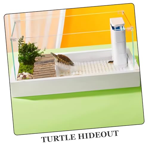 SUPVOX Holz Stick Reptilienversteck Terrarium DIY Versteck Höhle Schildkrötenplattform Geeignet für Kleine Echsen Frösche Schlangen und Wasserschildkröten zur Sicheren Beobachtung und von Supvox