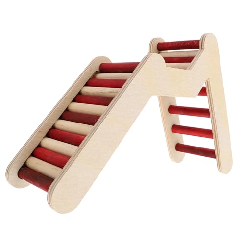 SUPVOX Holzleiter für Hamster und Chinchillas Langlebige Sichere Kleintierleiter mit Glatter Oberfläche Natürliche Holzmaterialien Kreatives Design für zusätzlichen Spielspaß und SUPVOX Holzleiter für Hamster und Chinchillas Langlebige Sichere Kleintierleiter mit Glatter Oberfläche Natürliche Holzmaterialien Kreatives Design für zusätzlichen Spielspaß und von Supvox
