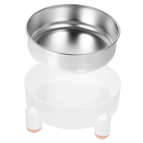 SUPVOX Hundenapf Futternapf Für Kleine Hunde Wassernapf Für Draußen Erhöhte Hundenäpfe Futternapf Für Kleine Hunde Futternapf Für Katzen Futternapf Aus Weißem Edelstahl SUPVOX Hundenapf Futternapf Für Kleine Hunde Wassernapf Für Draußen Erhöhte Hundenäpfe Futternapf Für Kleine Hunde Futternapf Für Katzen Futternapf Aus Weißem Edelstahl von Supvox