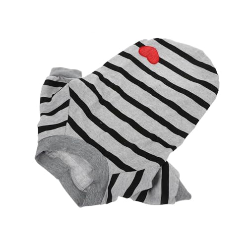 SUPVOX Hundeshirt für Hunde Atmungsaktives T Shirt für Sommer Bequemes und Design XL für Kostümpartys und Alltag Gestreift SUPVOX Hundeshirt für Hunde Atmungsaktives T Shirt für Sommer Bequemes und Design XL für Kostümpartys und Alltag Gestreift von Supvox