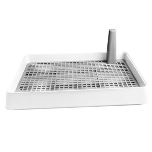 SUPVOX Hundetoilette Tray aus Robustem Kleiner Tragbarer Hundeklo mit Niedrigem Einstieg Spritzschutzfrei für Wohnung und Welpentraining Praktisches Haustier wc für Drinnen Geeignet für von Supvox