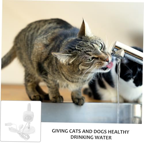 SUPVOX Intelligenter USB Infrarot Sensor für Haustier Trinkbrunnen Automatischer Bewegungsmelder Einfache Installation Kompakt und Langlebig Geeignet für Katzen Hunde wasserbrunnen von Supvox