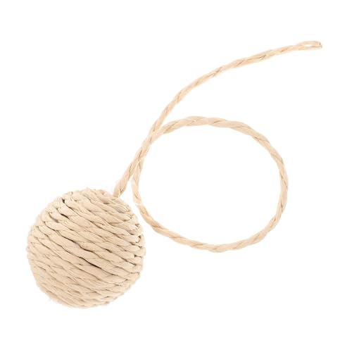 SUPVOX Interaktives Katzenspielzeug Ball Papierseil Ersatzball für Kratzbäume für Katzen und Kratzen zu Installieren Multifunktionales Zubehör für Katzenhaltung Wohnung SUPVOX Interaktives Katzenspielzeug Ball Papierseil Ersatzball für Kratzbäume für Katzen und Kratzen zu Installieren Multifunktionales Zubehör für Katzenhaltung Wohnung von Supvox