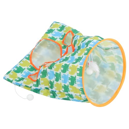 SUPVOX Interaktives Katzentunnel mit Plüschball Selbstbeschäftigendes Katzenzubehör für Indoor Katzen Langlebiges Bored Cat Pet Toy für Neugierige Katzen und Katzenliebhaber SUPVOX Interaktives Katzentunnel mit Plüschball Selbstbeschäftigendes Katzenzubehör für Indoor Katzen Langlebiges Bored Cat Pet Toy für Neugierige Katzen und Katzenliebhaber von Supvox