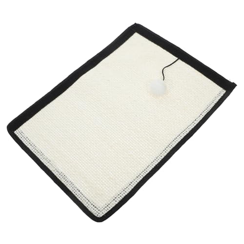 SUPVOX Katzen Kratzmatte Sisal Kratzpad Sofaschutz Möbel Kratzschutz Kratzmatte für Wohnungskatzen Abnehmbar Waschbar Krallenschärfer für Indoor Katzen von Supvox