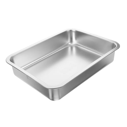 SUPVOX Katzentoilette Offen Große Kapazität Robuste Katzentoilette für Katzen und Kätzchen Langlebige Magnet Geeignet für Innenräume und Reisen SUPVOX Katzentoilette Offen Große Kapazität Robuste Katzentoilette für Katzen und Kätzchen Langlebige Magnet Geeignet für Innenräume und Reisen von Supvox