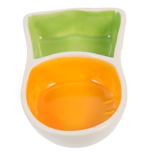 SUPVOX Keramik Futternapf Karottenform für Hamster Meerschweinchen Kleintiere Langlebig Leicht zu Reinigen Kompakte Sicheres Kleine Haustiere SUPVOX Keramik Futternapf Karottenform für Hamster Meerschweinchen Kleintiere Langlebig Leicht zu Reinigen Kompakte Sicheres Kleine Haustiere von Supvox
