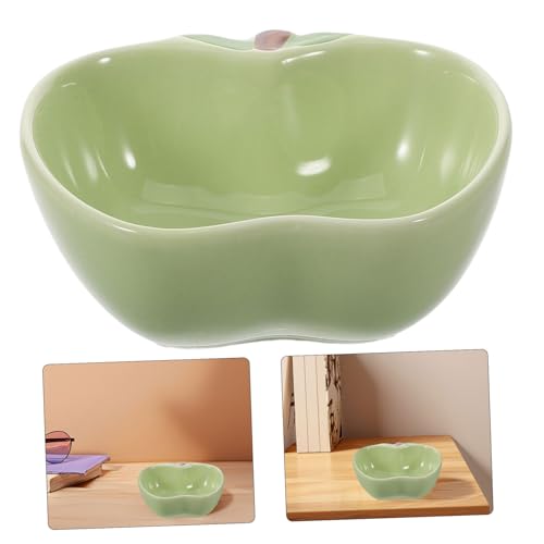 SUPVOX Keramik Futternapf für Kleine Haustiere rutschfest Widerstandsfähig Niedliches Apfel Design Geeignet für Hamster Chinchillas Meerschweinchen und Igel SUPVOX Keramik Futternapf für Kleine Haustiere rutschfest Widerstandsfähig Niedliches Apfel Design Geeignet für Hamster Chinchillas Meerschweinchen und Igel von Supvox