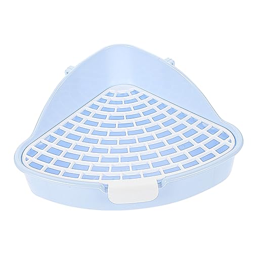 SUPVOX Kleintier Toilette für Kaninchen und Meerschweinchen Eckige Töpfchen mit Abnehmbaren Gittern Einfach zu Reinigen aus Hochwertigem Material für Wohnzimmer Park und Garten SUPVOX Kleintier Toilette für Kaninchen und Meerschweinchen Eckige Töpfchen mit Abnehmbaren Gittern Einfach zu Reinigen aus Hochwertigem Material für Wohnzimmer Park und Garten von Supvox