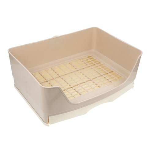 SUPVOX Kleintier Toilette für Kaninchen und Meerschweinchen Kompakte Tragbare und Langlebige Töpfchenlösung aus Hochwertigem für Innenhaltung mit Rutschfester Bodenstruktur für Umgebung SUPVOX Kleintier Toilette für Kaninchen und Meerschweinchen Kompakte Tragbare und Langlebige Töpfchenlösung aus Hochwertigem für Innenhaltung mit Rutschfester Bodenstruktur für Umgebung von Supvox