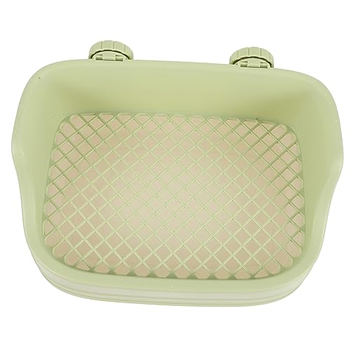 SUPVOX Kleintier Toilettentrainer für Kaninchen und Meerschweinchen Langlebige Kunststoff Streu Box mit Gitterrost für Käfige Fördert Sauberes Verhalten Wohnräumen und Tiergeschäften SUPVOX Kleintier Toilettentrainer für Kaninchen und Meerschweinchen Langlebige Kunststoff Streu Box mit Gitterrost für Käfige Fördert Sauberes Verhalten Wohnräumen und Tiergeschäften von Supvox