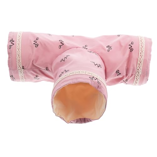 SUPVOX Kleintier spieltunnel Rosa Sicheres Material Vielseitiges Versteck für Hamster Meerschweinchen Kaninchen Ratten Geschenkidee gegen Langeweile für Kleine Haustiere SUPVOX Kleintier spieltunnel Rosa Sicheres Material Vielseitiges Versteck für Hamster Meerschweinchen Kaninchen Ratten Geschenkidee gegen Langeweile für Kleine Haustiere von Supvox