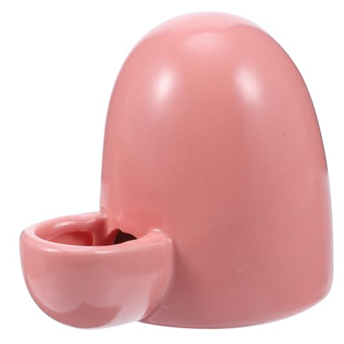 SUPVOX Mini Haustier Trinkbrunnen aus Geräuschloser Wasserspender für Kleine Tiere Wie Hamster Mäuse Igel Chinchillas für Gesunde Wasserzufuhr und Unterwegs Rosa von Supvox