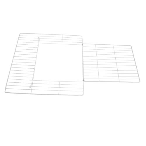 SUPVOX Modulares Katzenauslauf Erweiterungsset Dichtes Mesh mit Einklappbarer Tür für Katzengehege Kaninchenställe und Kleintierkäfige Sicheres Einfach Montierbares Ersatzpaneel von Supvox