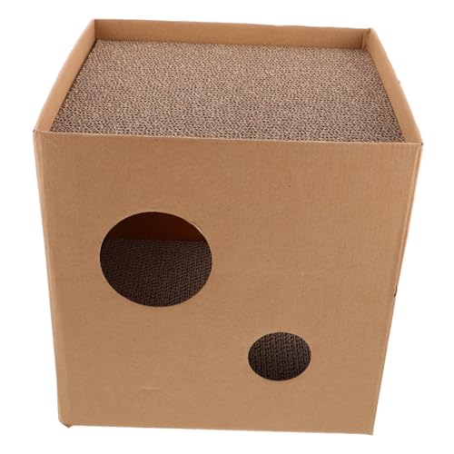 SUPVOX Multifunktionales Katzenkratzbrett und Nest aus Wellpappe Großzügige Kratzfläche Sicheres Material Stilvolles Design für Katzenliebhaber als Kratzmöbel und Ruheplatz für Zuhause SUPVOX Multifunktionales Katzenkratzbrett und Nest aus Wellpappe Großzügige Kratzfläche Sicheres Material Stilvolles Design für Katzenliebhaber als Kratzmöbel und Ruheplatz für Zuhause von Supvox