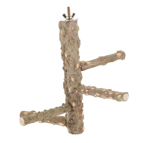 SUPVOX Naturholz Papageien Sitzstange Kletterstange Vogelkäfig Zubehör Vögel Käfigzubehör für Wellensittiche und Papageien mit Einfachem Aufbau und Langlebiger Nutzung SUPVOX Naturholz Papageien Sitzstange Kletterstange Vogelkäfig Zubehör Vögel Käfigzubehör für Wellensittiche und Papageien mit Einfachem Aufbau und Langlebiger Nutzung von Supvox