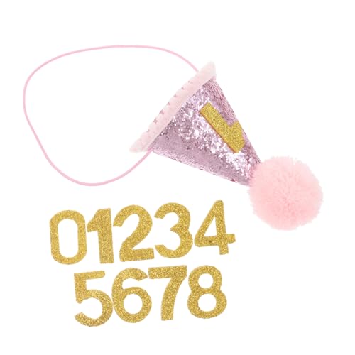 SUPVOX Pet Party Cone Hat für Hunde Katzen Austauschbare Zahlen Leichter und Bequemer Geburtstags-Hut Festliches Accessoire für Haustier-feiern Geeignet für Geburtstage und Hochzeiten SUPVOX Pet Party Cone Hat für Hunde Katzen Austauschbare Zahlen Leichter und Bequemer Geburtstags-Hut Festliches Accessoire für Haustier-feiern Geeignet für Geburtstage und Hochzeiten von Supvox