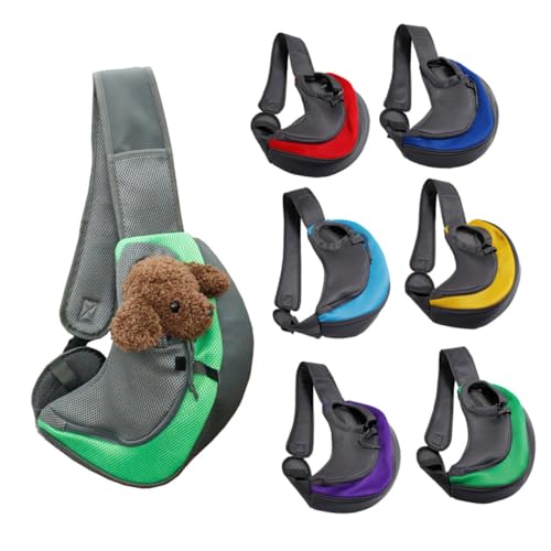 SUPVOX Pet Tragetasche für Kleine Haustiere Grün aus Leichtem Polyester Praktische Cross Body Schultertasche mit Breitem Gurt Modische und Langlebige Tragetasche für Hunde und Katzen SUPVOX Pet Tragetasche für Kleine Haustiere Grün aus Leichtem Polyester Praktische Cross Body Schultertasche mit Breitem Gurt Modische und Langlebige Tragetasche für Hunde und Katzen von Supvox