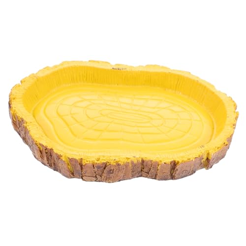 SUPVOX Reptilien Futter und Wassernapf aus Resin Kleines Multifunktionales Terrarien Zubehör für Schildkröten Eidechsen und Schlangen Lebensechte Langlebig und Einfach zu Zufällige Farbe SUPVOX Reptilien Futter und Wassernapf aus Resin Kleines Multifunktionales Terrarien Zubehör für Schildkröten Eidechsen und Schlangen Lebensechte Langlebig und Einfach zu Zufällige Farbe von Supvox