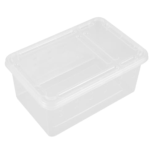 SUPVOX Reptilien Futterbox mit Belüftung Wetterbeständiger Reptilien Behälter für Spinnen Krabben Frösche Kleines Terrarium Gehege Kompakt und Langlebig für Zuhause und Unterwegs SUPVOX Reptilien Futterbox mit Belüftung Wetterbeständiger Reptilien Behälter für Spinnen Krabben Frösche Kleines Terrarium Gehege Kompakt und Langlebig für Zuhause und Unterwegs von Supvox
