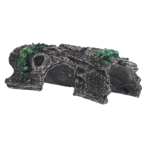 SUPVOX Reptilien Versteck aus Langlebigem Harz Farblich Gestaltete Höhle für Echsen Spinnen Hamster Kleines Leichtes Terrarium Ornament als Rückzugsort und Lebensraumdekoration von Supvox
