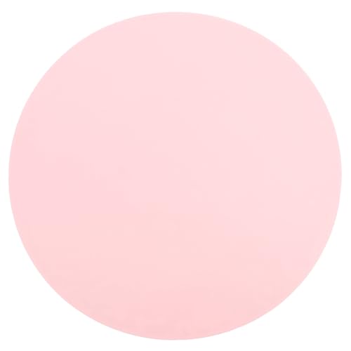 SUPVOX Runde Haustier Futtermatte Leakproof Hitzeisoliert Langlebig für Hunde Katzen Futternäpfe Schmutzabweisend und Beißfest von Supvox