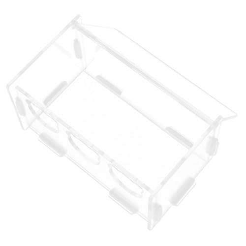 SUPVOX Rutin Hühner Futterbox Transparent Futterspender aus klarem Kunststoff Große Kapazität Langlebig Leicht zu Reinigen für Vögel Wie Wellensittich Kanarienvogel und Papagei Geeignet SUPVOX Rutin Hühner Futterbox Transparent Futterspender aus klarem Kunststoff Große Kapazität Langlebig Leicht zu Reinigen für Vögel Wie Wellensittich Kanarienvogel und Papagei Geeignet von Supvox