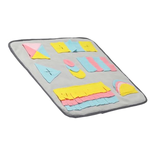 SUPVOX Schnüffelmatte für Haustiere Plüsch Futterversteckmatte Fördert Langsames Fressen und Spielerisches für Hunde und Kleine Tiere Waschbar und Langlebig von Supvox